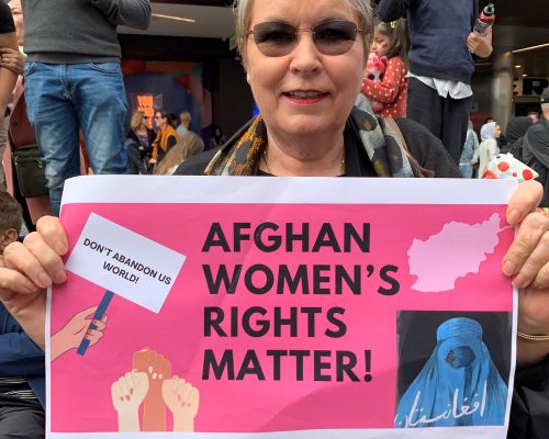 carol hanlon, afghan womens rally, perth august 2011